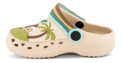 Skofus Barneclog Beige 7816101182