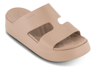Crocs Getaway Platform H-Strap Sandal Latte 209409