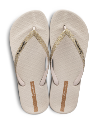 Ipanema Anat Lolota Fem Flip-Flop Sandal Beige 83140