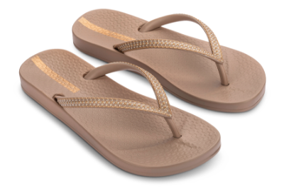 Ipanema Anat Mesh Slide Fem Sandal Beige 83749