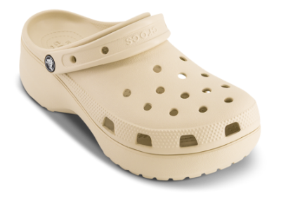 Crocs Classic Platform Clog Beige 206750