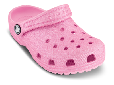 Crocs Classic Glitter Kid Clog Rosa 206992 (21-27)