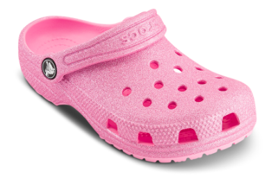 Crocs Classic Glitter Kid Clog Rosa 206993 (28-38)