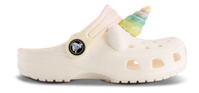 Crocs Classic IAM Rainbow Unicorn Kid Clog Hvid 209701 (21-27)