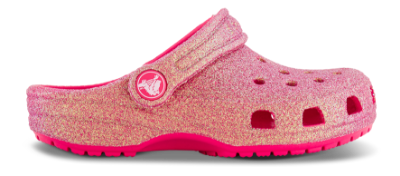 Crocs Classic Iridescent Glitter Kid Clog Pink 210986 (28-38)