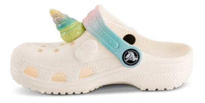Crocs Classic IAM Rainbow Unicorn Kid Clog Hvid 209701 (21-27)