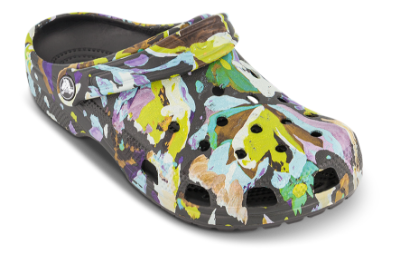 Crocs Classic Painted Floral Clog 211587