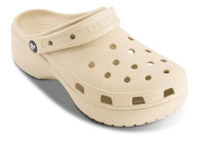 Crocs Classic Platform Clogs Beige 206750