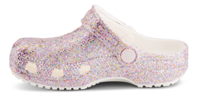 Crocs Classic Fantasy Glitter Clog Sølv 212561 (28-38)