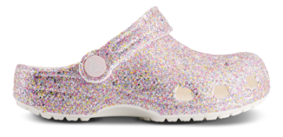 Crocs Classic Fantasy Glitter Kid Clog Sølv 212562 (21-27)