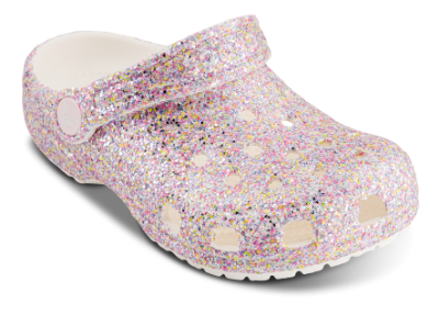 Crocs Classic Fantasy Glitter Kid Clog Sølv 212562 (21-27)