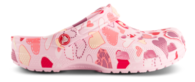 Crocs Classic Valentines Day Clogs Rosa 209682