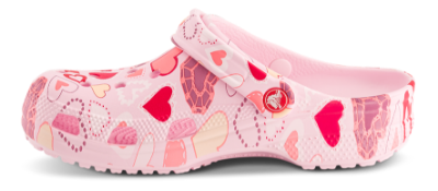 Crocs Classic Valentines Day Clogs Rosa 209682