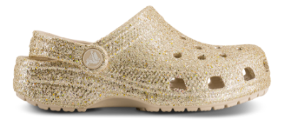 Crocs Classic Chunky Glitter Clog Guld 211939 (28-38)