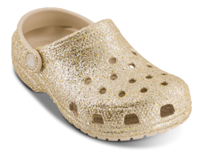 Crocs Classic Chunky Glitter Clog Guld 211939 (28-38)