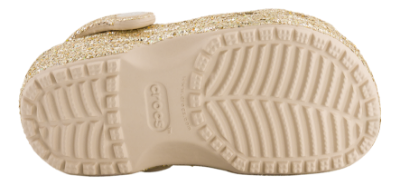 Crocs Classic Chunky Glitter Kid Clog Guld 211940 (21-27)