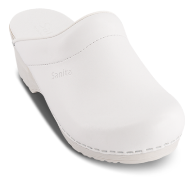 Sanita Sonja Træsko Hvid 1500047-1