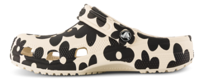 Crocs Classic Pop Petals Clogs Beige 214090