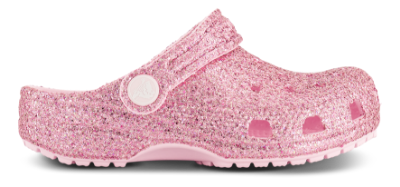 Crocs Classic Chunky Glitter Kid Clogs Pink 211940