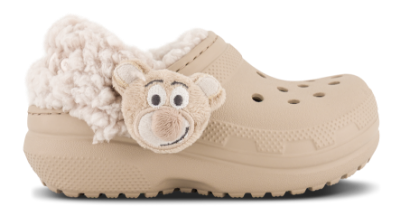 Crocs Classic Fleece Lined Kid Clogs Brun 213981