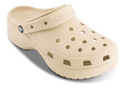 Crocs Classic Platform Clog Beige 206750