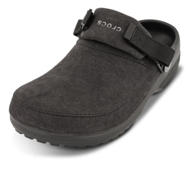 Crocs Classic Crafted Vegan Suede Clogs Svart 211930