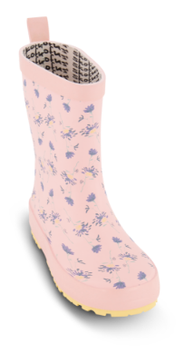 Skofus børnegummistøvle rosa