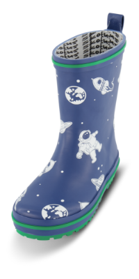 Skofus børnegummistøvle blå