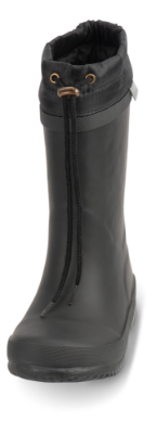 Skofus børnegummistøvle med varmt for sort