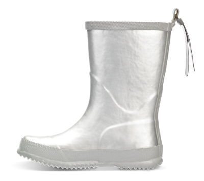 KOOL barnegummistøvel sølv