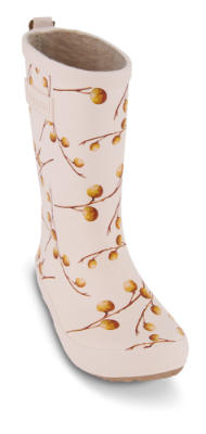 Bisgaard barnegummistøvel beige mønstret 92007999