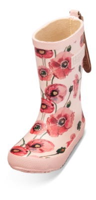 Bisgaard barnegummistøvel rosa blomst 92007999