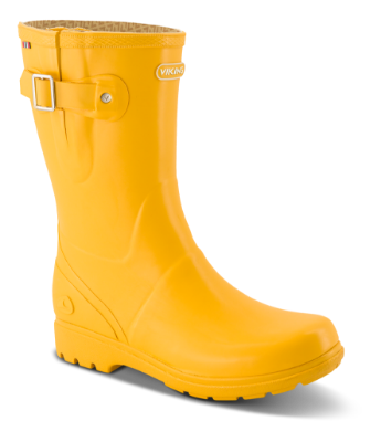 Viking Børne gummistøvle Gul 1-23120 Mira