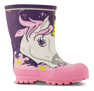 Viking Børne gummistøvle Pink 1-60020 Jolly P