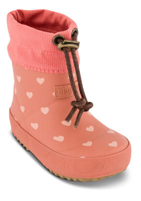 Bisgaard Baby Thermo Termogummistøvle Ruby Heartbeat 92012.888