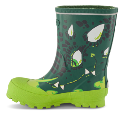 Viking Jolly Print Gummistøvle Grøn 1-60020