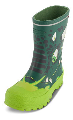 Viking Jolly Print Gummistøvle Grøn 1-60020