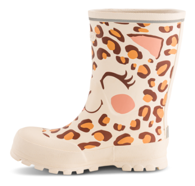 Viking Jolly Print Gummistøvel Beige 1-60020