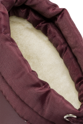 Viking Alv Barefoot Warm Vintergummistøvel Bordeaux 1-60215