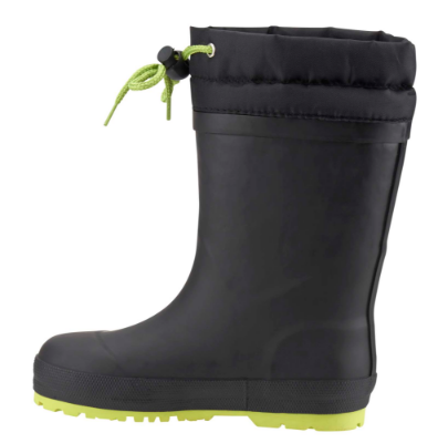 Skofus barnegummistøvel sort