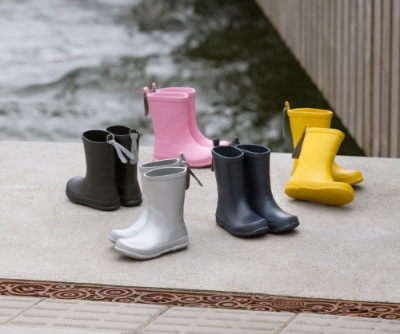 Skofus barnegummistøvel navy