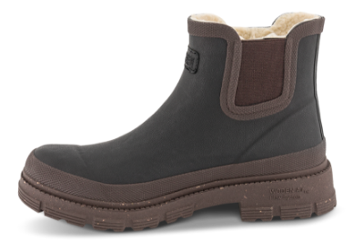 Woden Liv Warm Waterproof Gummistøvle Black Chocolate WL765