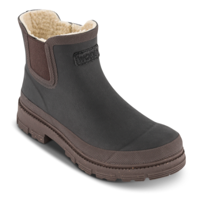 Woden Liv Warm Waterproof Gummistøvle Black Chocolate WL765