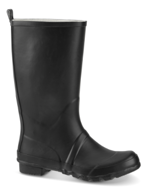 No name herre gummistøvel sort