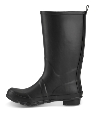 No name herre gummistøvel sort