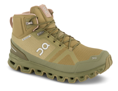 On CloudRock Waterproof Outdoor High Sneakers Olive W 23.99245