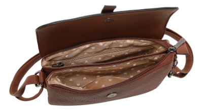 Lycke Crossover-veske Brun 8053214