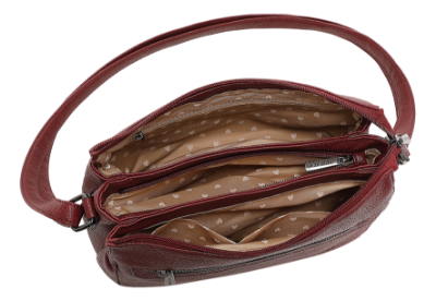 Lycke Crossover-veske Rød 8053215