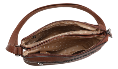 Lycke Crossover-veske Brun 8053216