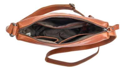 House Of Sajaco Crossbody Taske Cognac 3050037